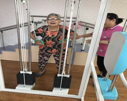 钟楼区开展运动康复训练关注老年人健康生活