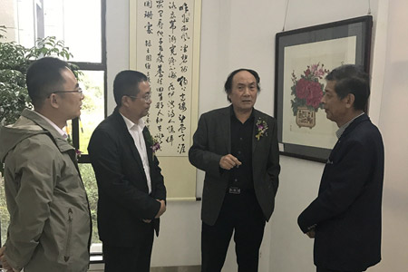 常州钟楼邹区镇举办“翰墨歌盛世，喜迎十九大”书画展