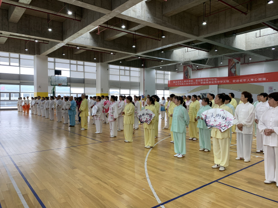 常州市钟楼区举办2019年老年人太极拳展示交流活动