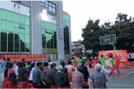 常州钟楼东岱村开展社区天天乐活动