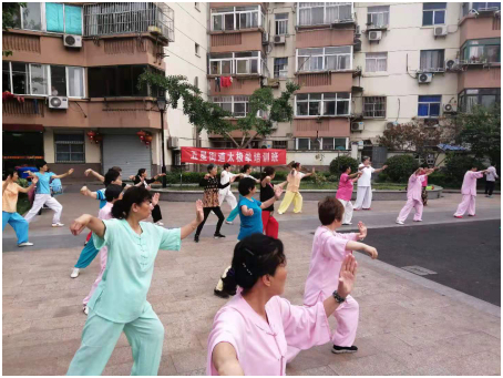 常州钟楼区左巧娣太极拳课外辅导班圆满结束