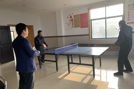 常州钟楼区杏塘村开展乒乓球比赛
