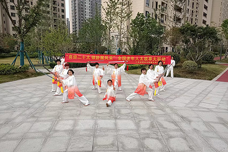 全国太极拳大联动在常州市钟楼区全面开展