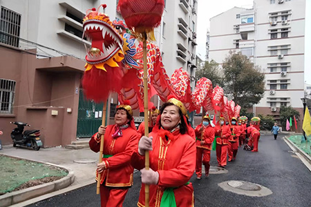 常州市钟楼区清潭街道龙腾虎跃庆元宵